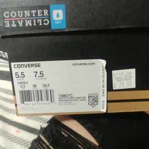 Converse One Star Climate Counter